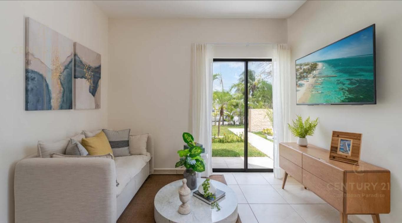Apartment for sale, 5 minutes from the beach, Puerto Morelos C3814