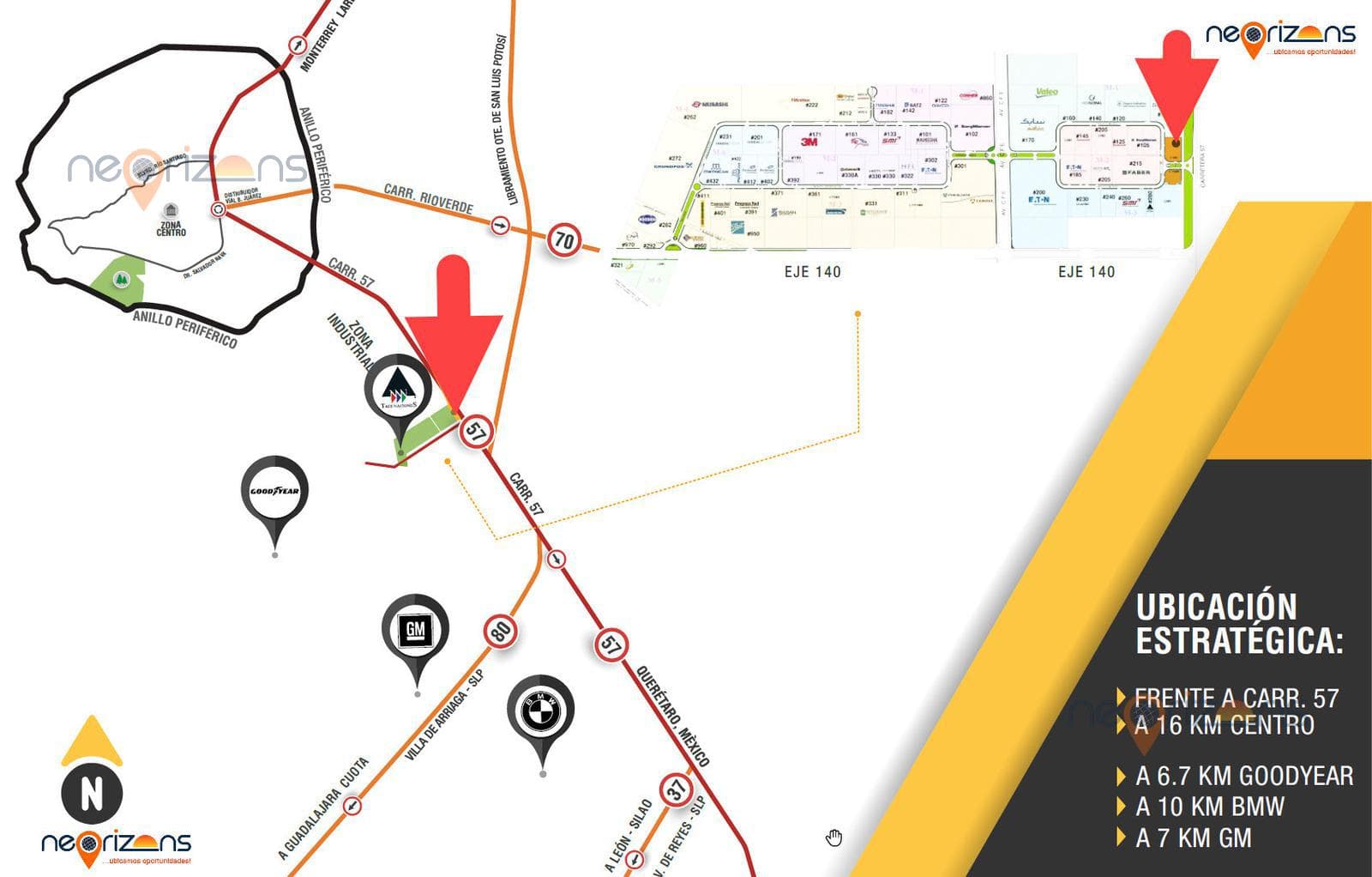 Industrial/Commercial Lot on Highway 57 in the SLP Industrial Zone