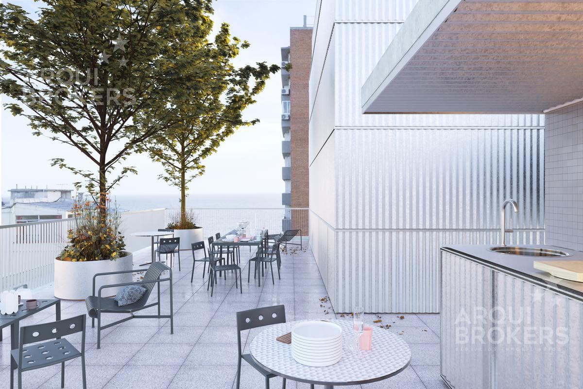Venta apartamento dos dormitorios en Barrio Sur - 404