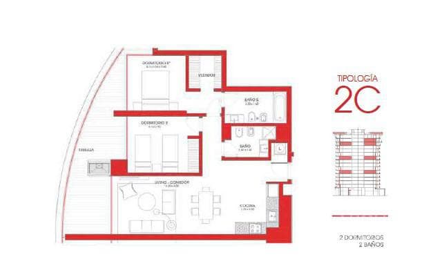Two-Bedroom Apartment for Sale in Roosevelt Park - 1304