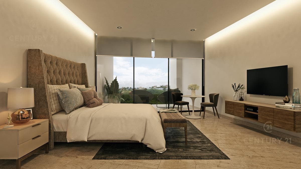 Departamento a 1 cuadra de la playa Shangri-la Playa del Carmen P2722
