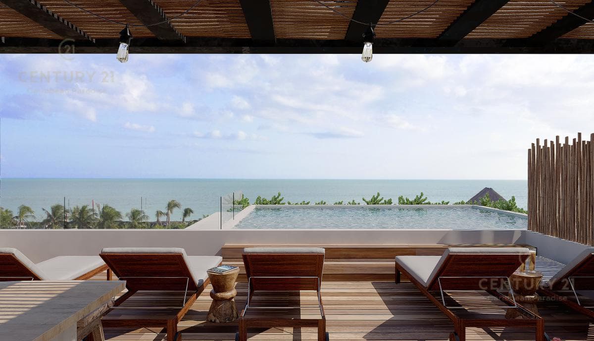 Luxury 2-Bedroom Apartments for Sale with Ocean Views in Holbox P3925