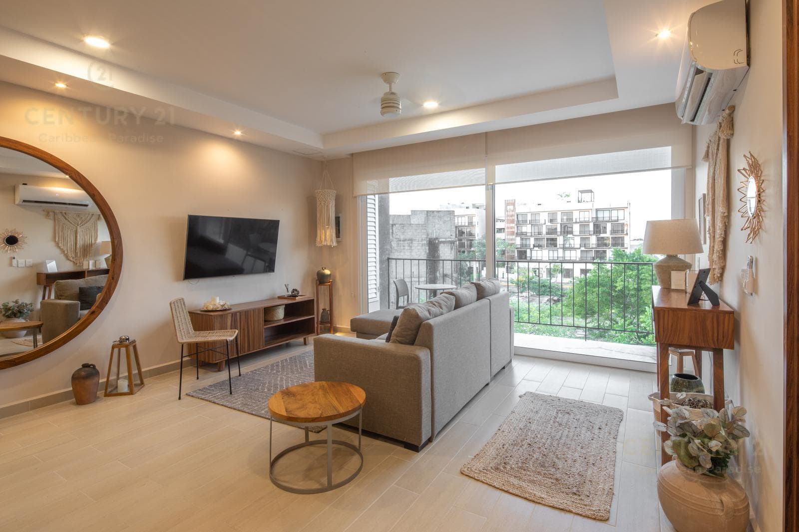 Bonito y elegante departamento 2 rec amueblado en Playa del Carmen Centro P3296