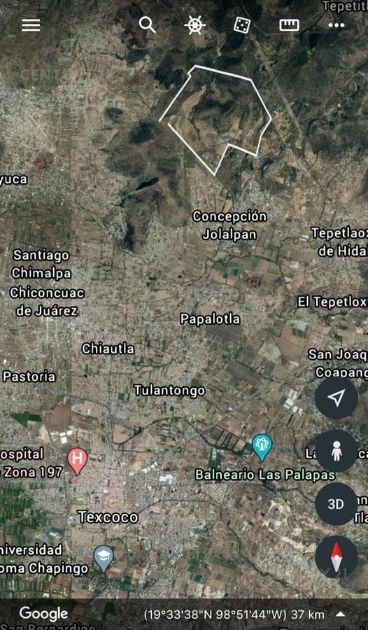 For Sale: 2 Plots of Land in Jolalpán, Municipality of Tepetlaoxtoc, Texcoco, State of Mexico. C3021
