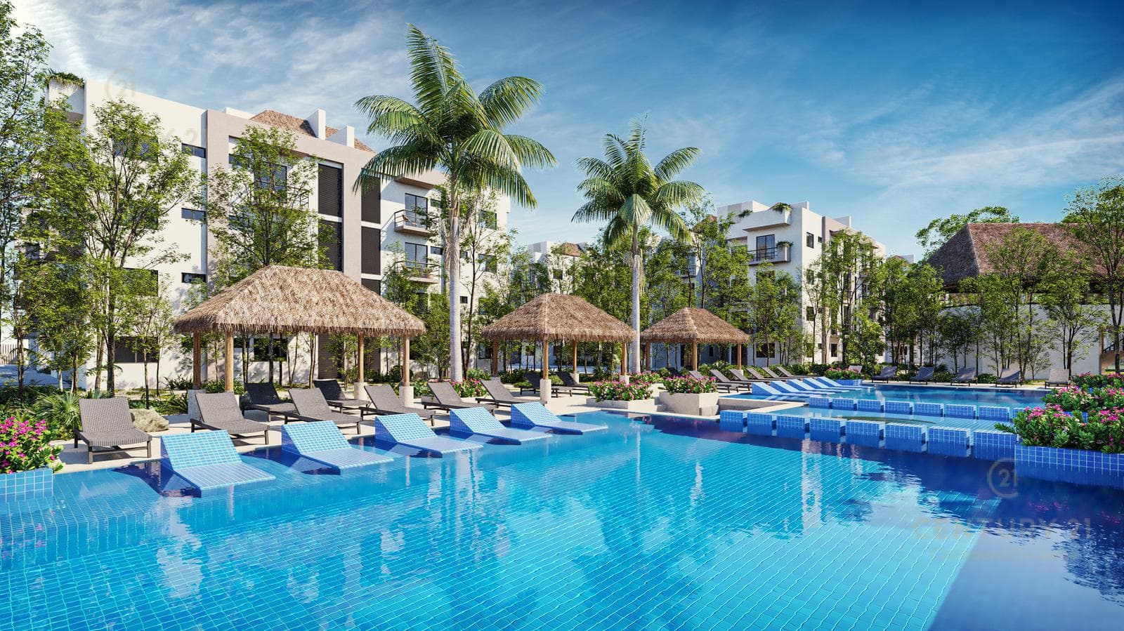 Apartment for Sale, 5 Minutes from the Beach, Puerto Morelos C3812