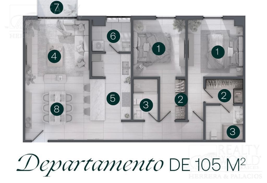 APARTMENT FOR PRE-SALE IN VALLE PONIENTE, VALLE SANTA CATARINA AREA, NL