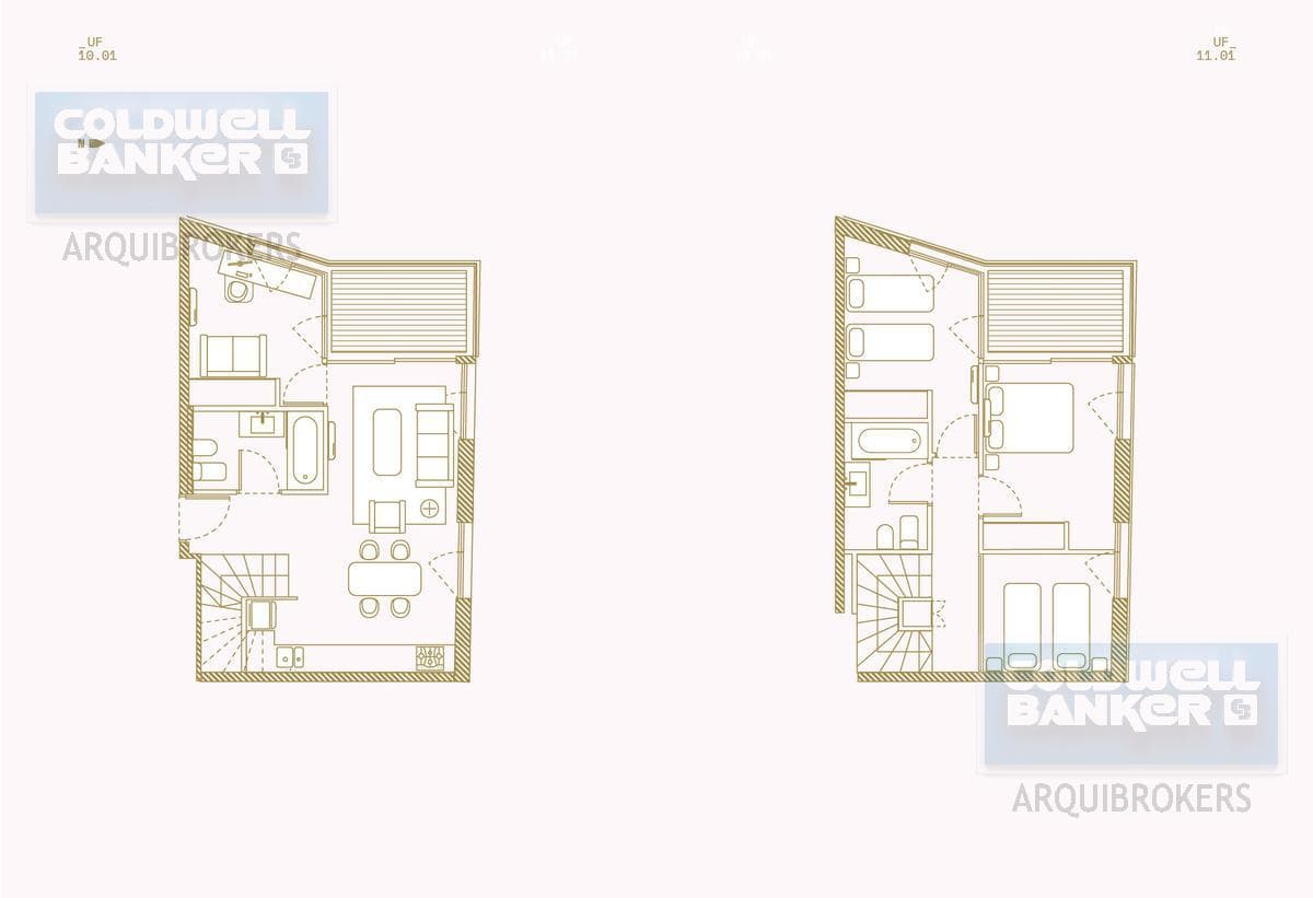 3-Bedroom Duplex Penthouse Apartment for Sale in Downtown - 1001