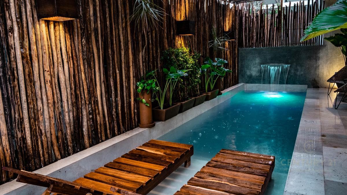 Departamentos de arquitectura sustentable en Tulum P2487