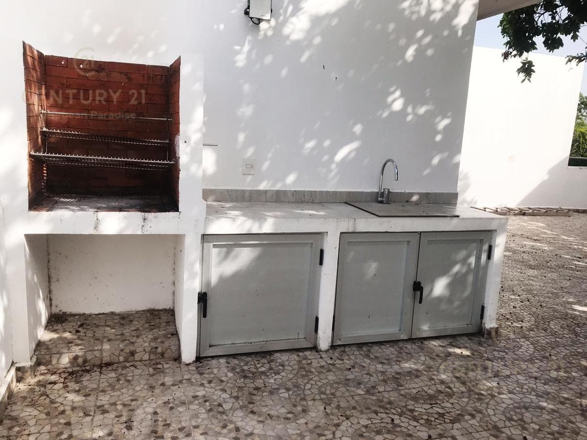 Renta departamento PB amueblado Selvamar Playa del Carmen P3916