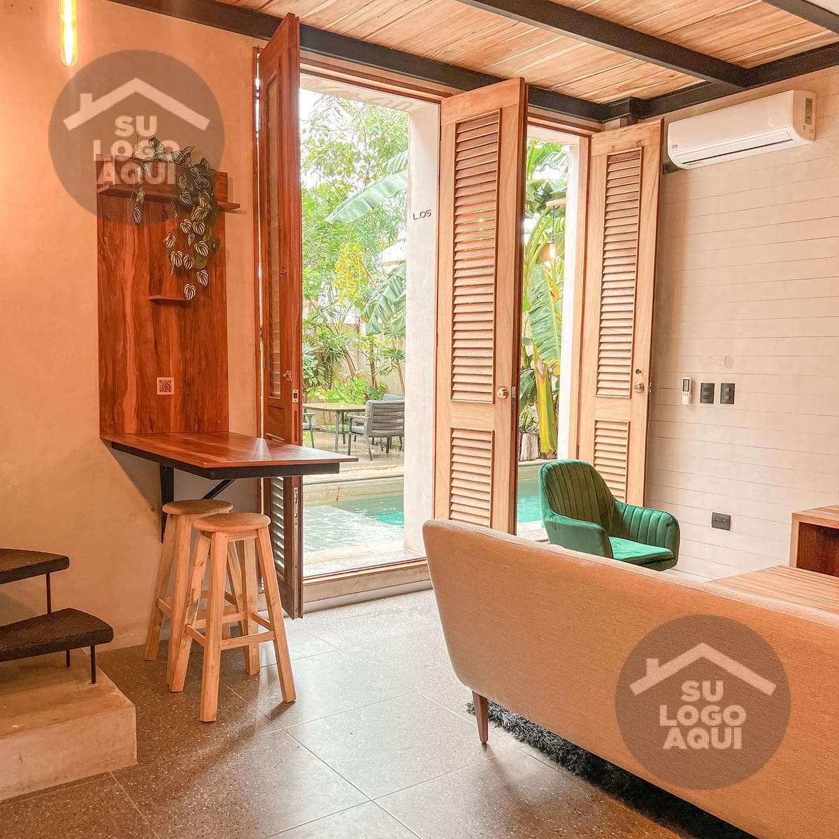 Beautiful 2-Level Loft on Av. Colegios