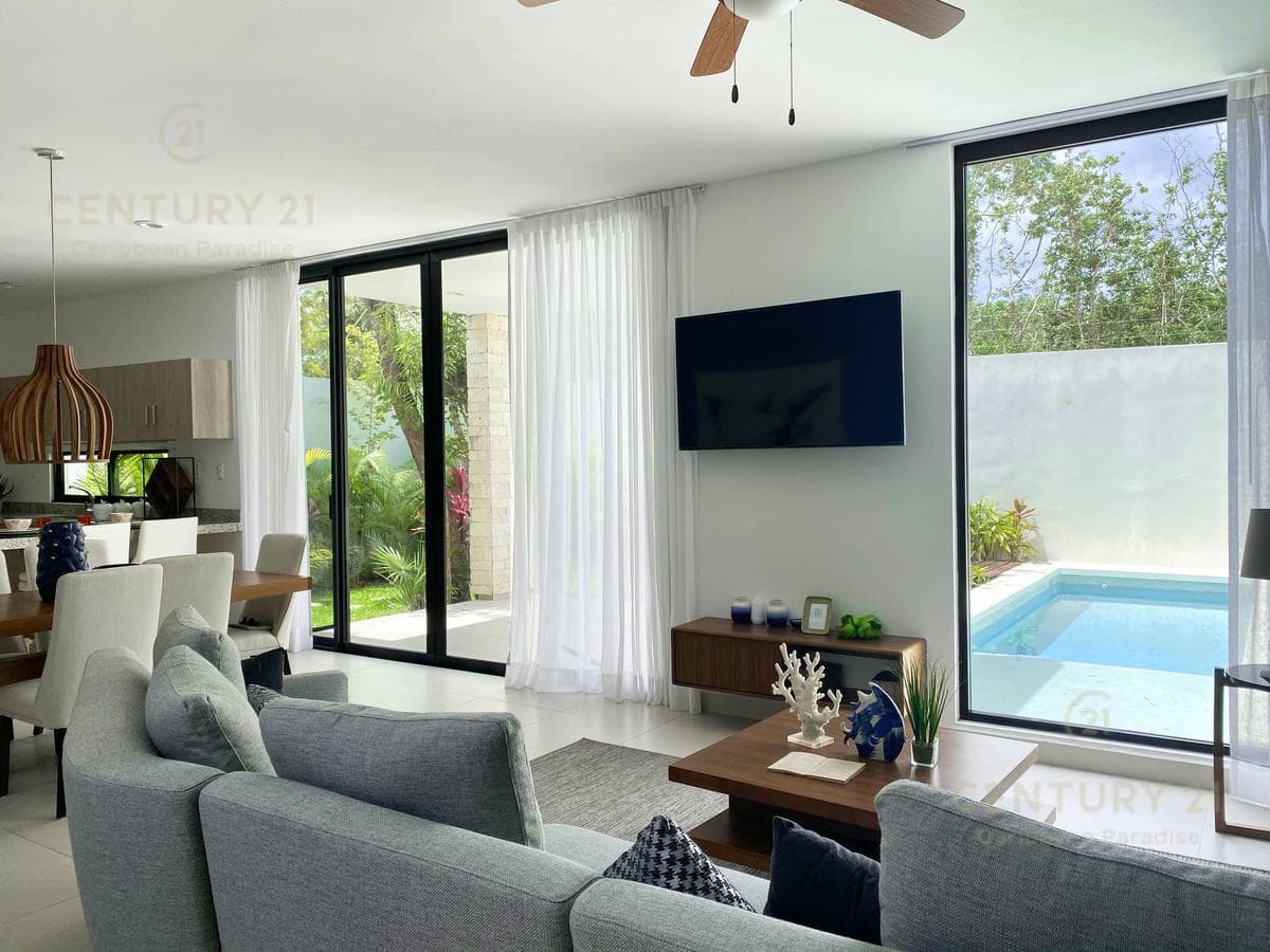 Preventa, Casas en exclusivo residencial Playa del Carmen P2735