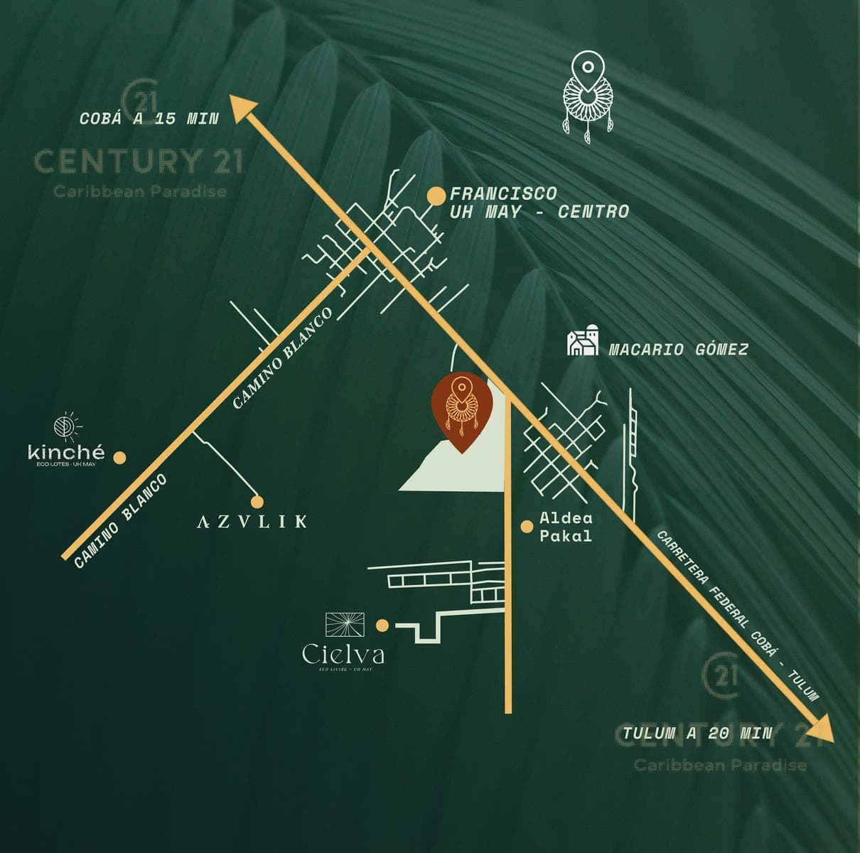 Beautiful Residential Lots for Sale in Francisco Uh May, 20 Minutes from Tulum P3998
