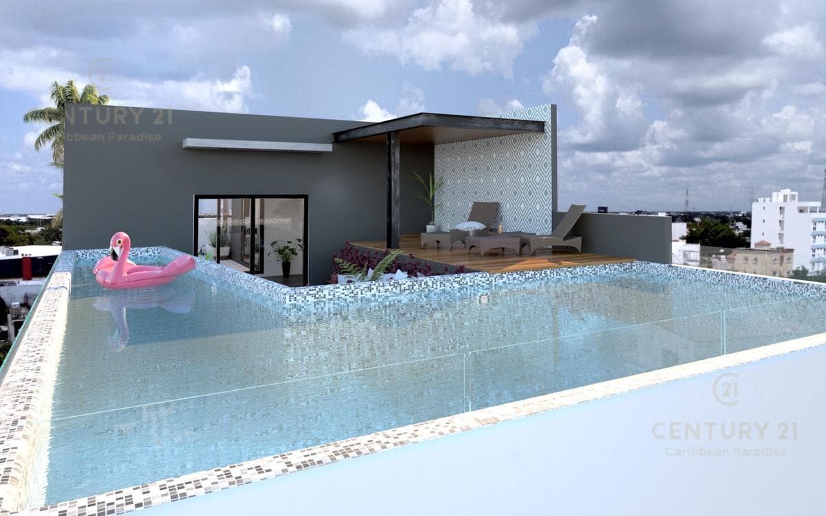 Cómodos Estudios en Venta, en zona Centro en Playa del Carmen P3989