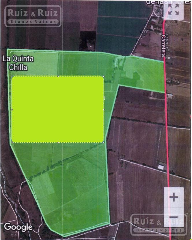 Land for Sale: 107 hectares, connected to the Eje Metropolitano and Federal Highway 45