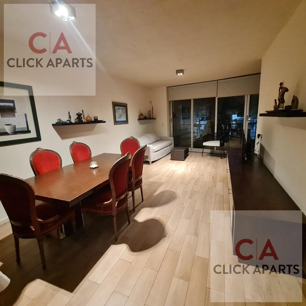 FOR RENT - 3-ROOM APARTMENT WITH BALCONY - GRILL - GARAGE - FULLY FURNISHED - PALERMO