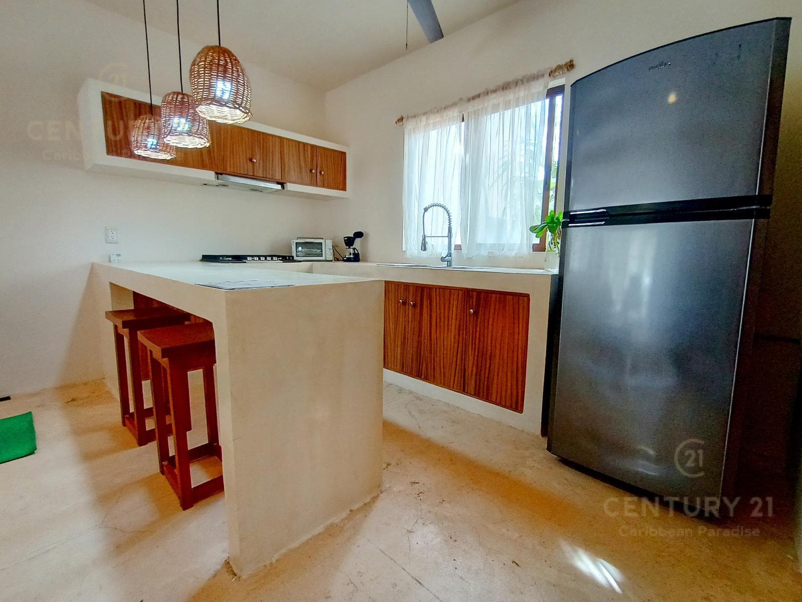 House for rent (long-term only), 3 bedrooms, furnished, in Selva Norte, Tulum P3773