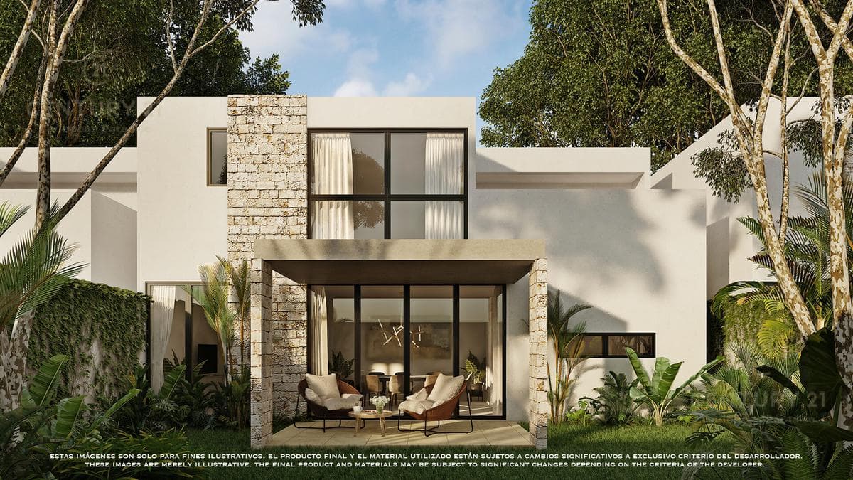 Pre-sale: Homes in an exclusive residential development in Playa del Carmen, P2735