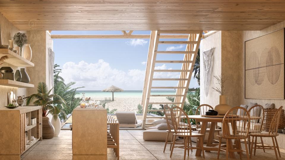 Increible departamento en condominio en el centro de la Riviera Maya P3229