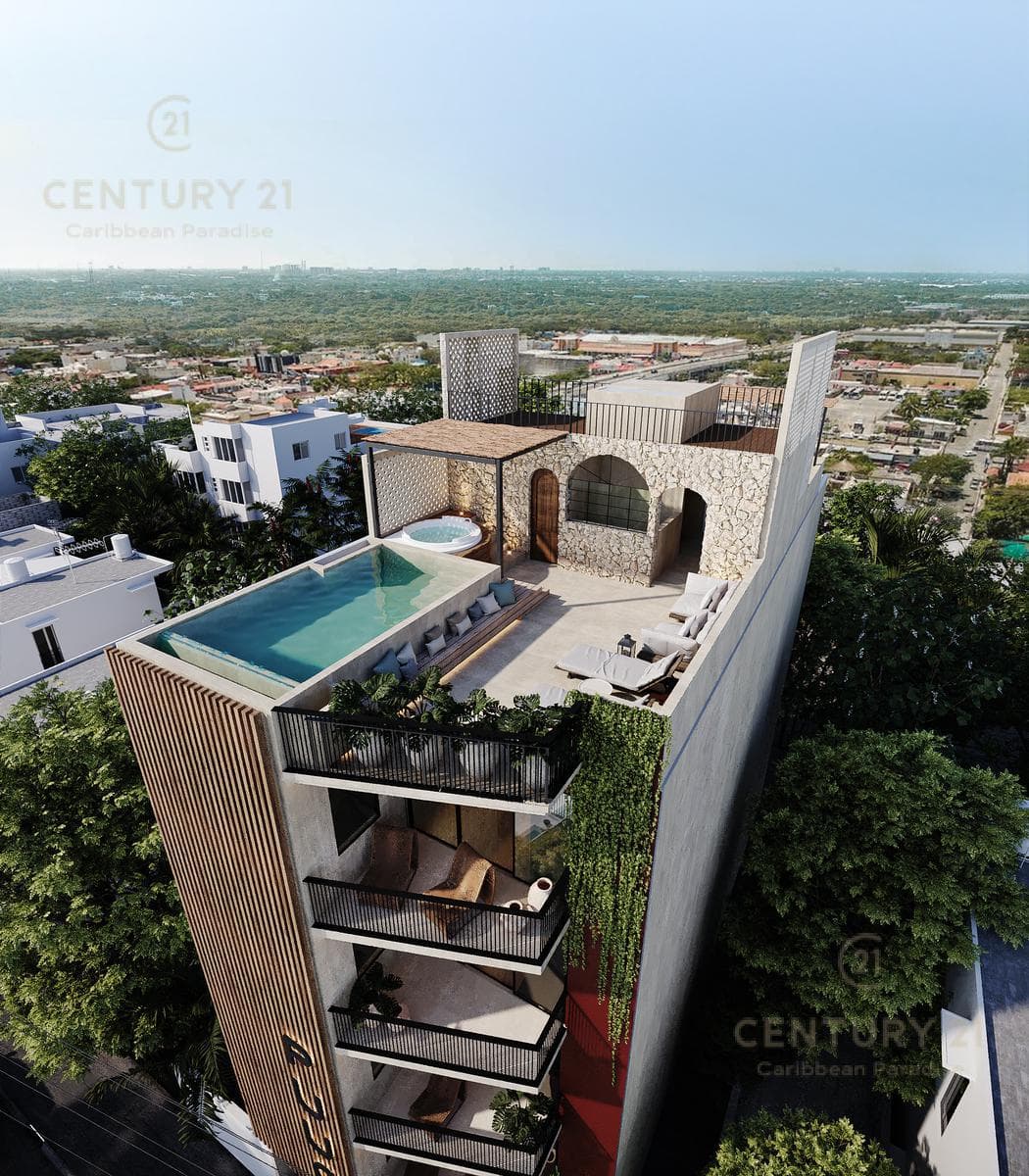 2-Bedroom Apartment for Sale in Downtown Playa del Carmen near Quinta Av. P4042