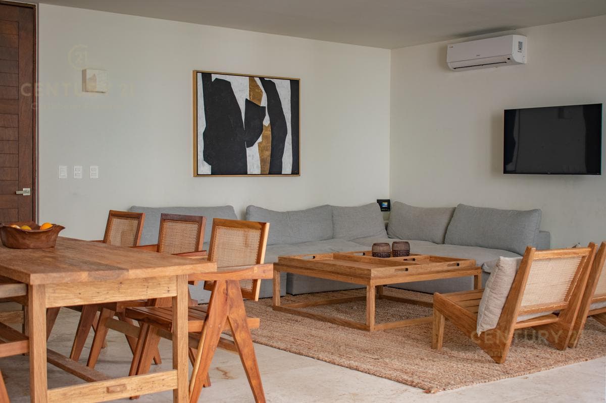 Espacioso departamento 2 rec en Aldea Zama Tulum P2119