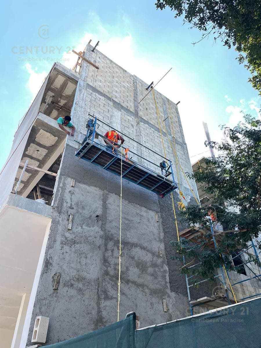 Bonito departamento en pequeño condominio en el corazón de Playa del Carmen P2983