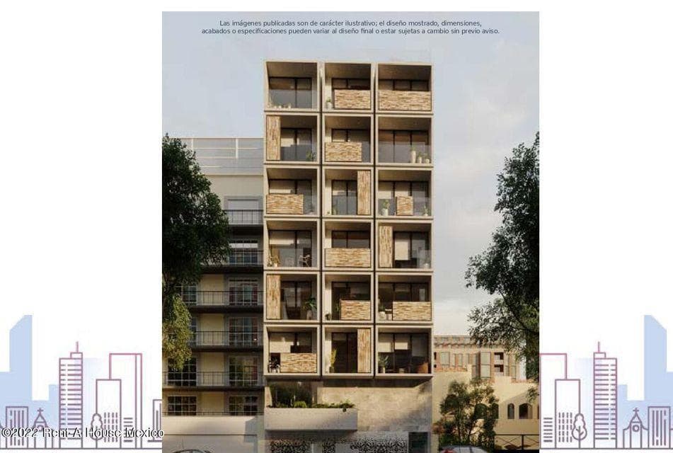 Apartment for Sale in Cuauhtémoc, Roma Sur, Listing No. 25-186.