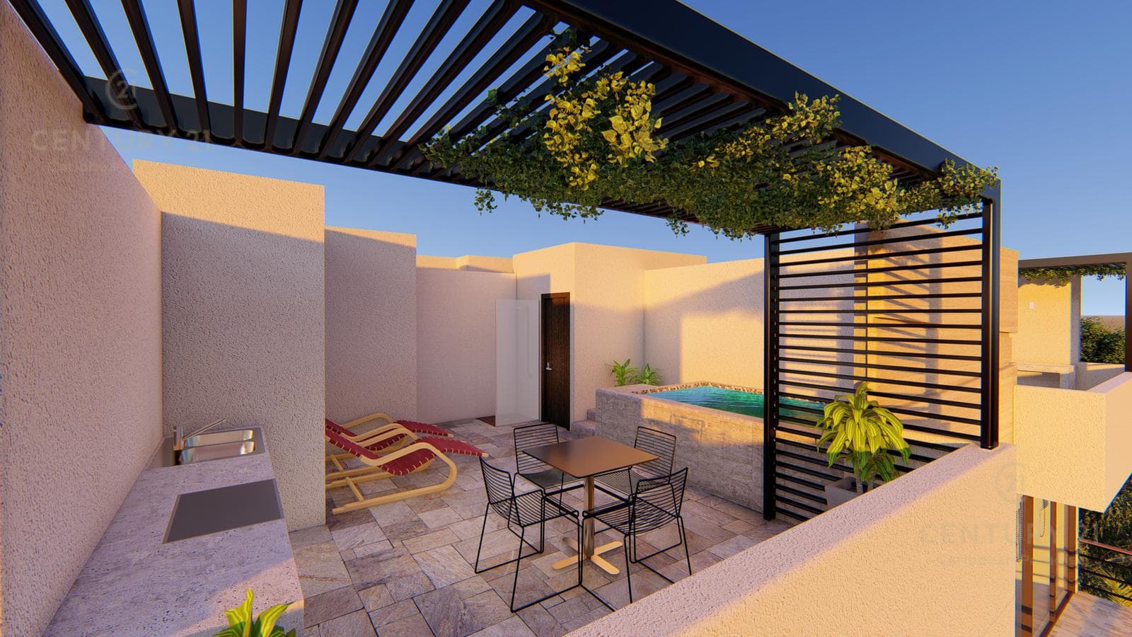 Bonito departamento en pequeño condominio en el corazón de Playa del Carmen P2983