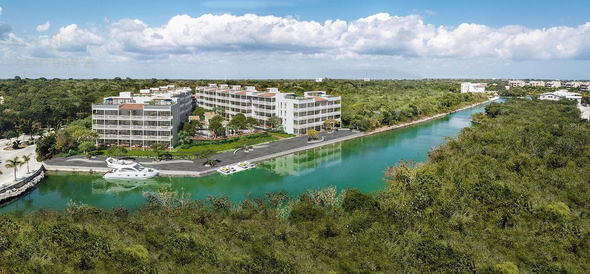 Penthouse 3 recámaras en Puerto Aventuras P2386