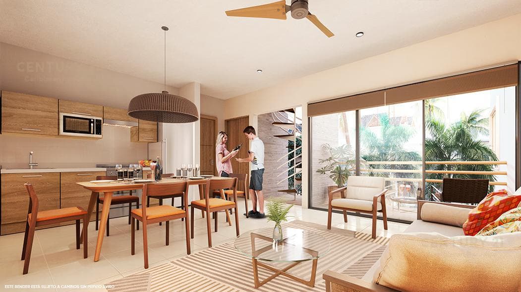 Penthouse con increíbles amenidades en Tulum P2330