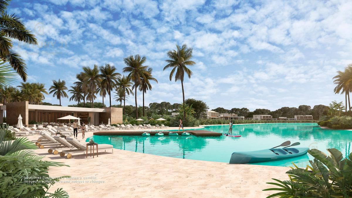 Residential lots just steps from the beach near Puerto Aventuras, Riviera Maya P3315