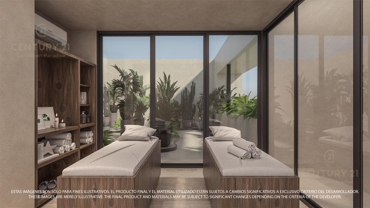 Hermoso departamento de 2 habitaciones en Kaybé, Tulum P3634