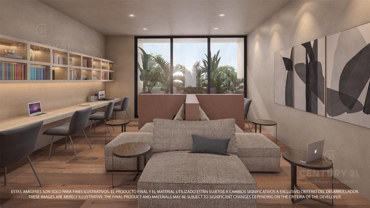 Hermoso departamento de 2 habitaciones en Kaybé, Tulum P3634
