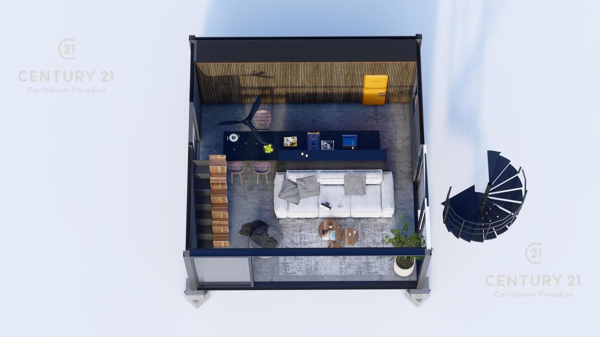 Increíble Loft en Venta 1 Hab. en medio de la selva en Tulum P3377