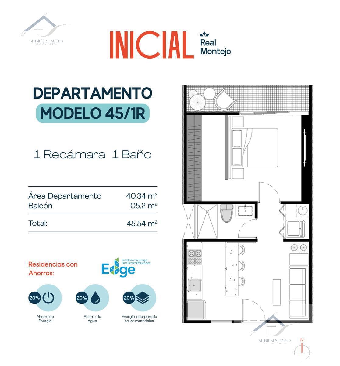 Apartment in the Real Montejo Subdivision