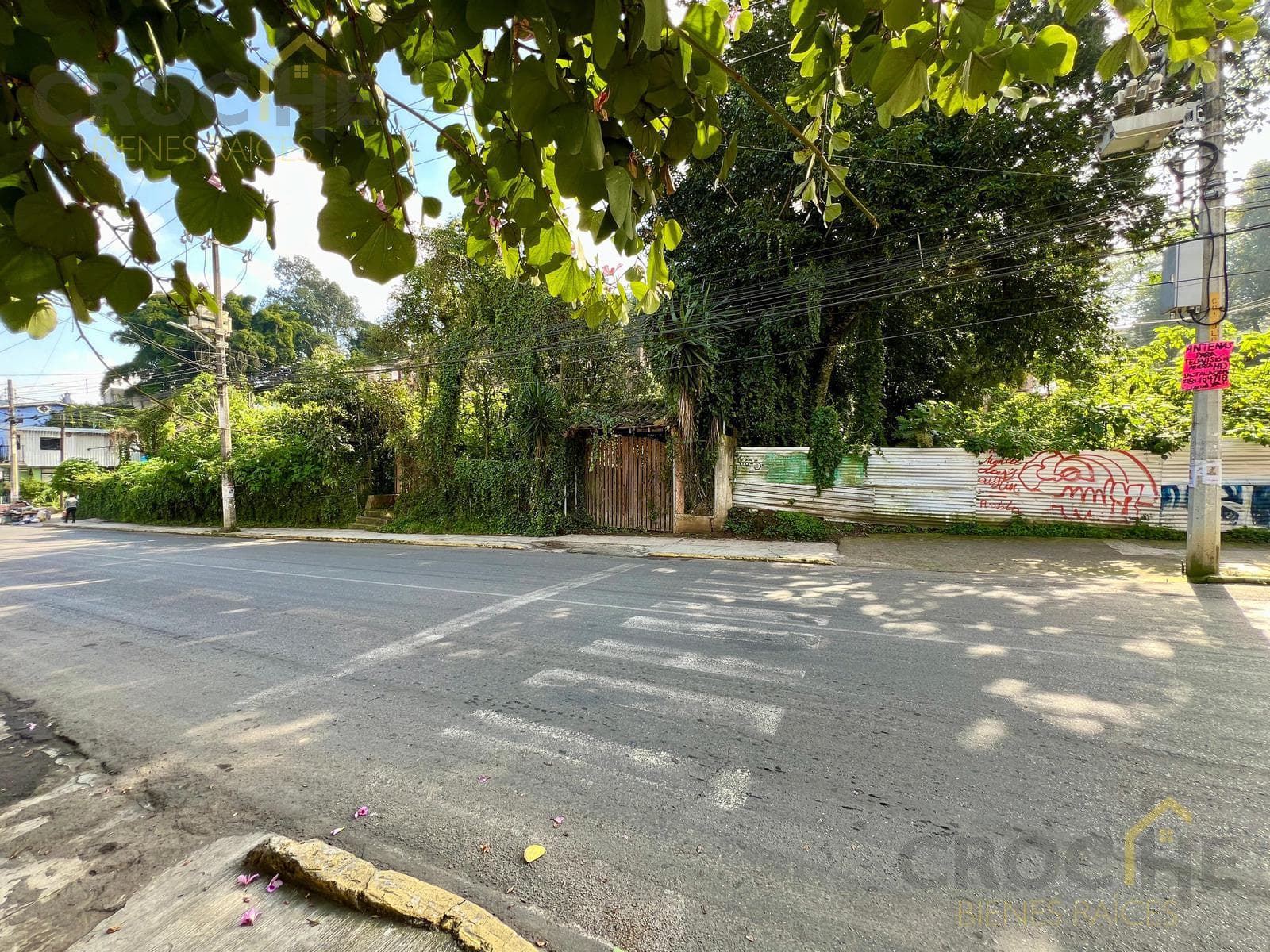 Commercial lot for rent on a corner lot in Xalapa, Veracruz, in the El Haya neighborhood