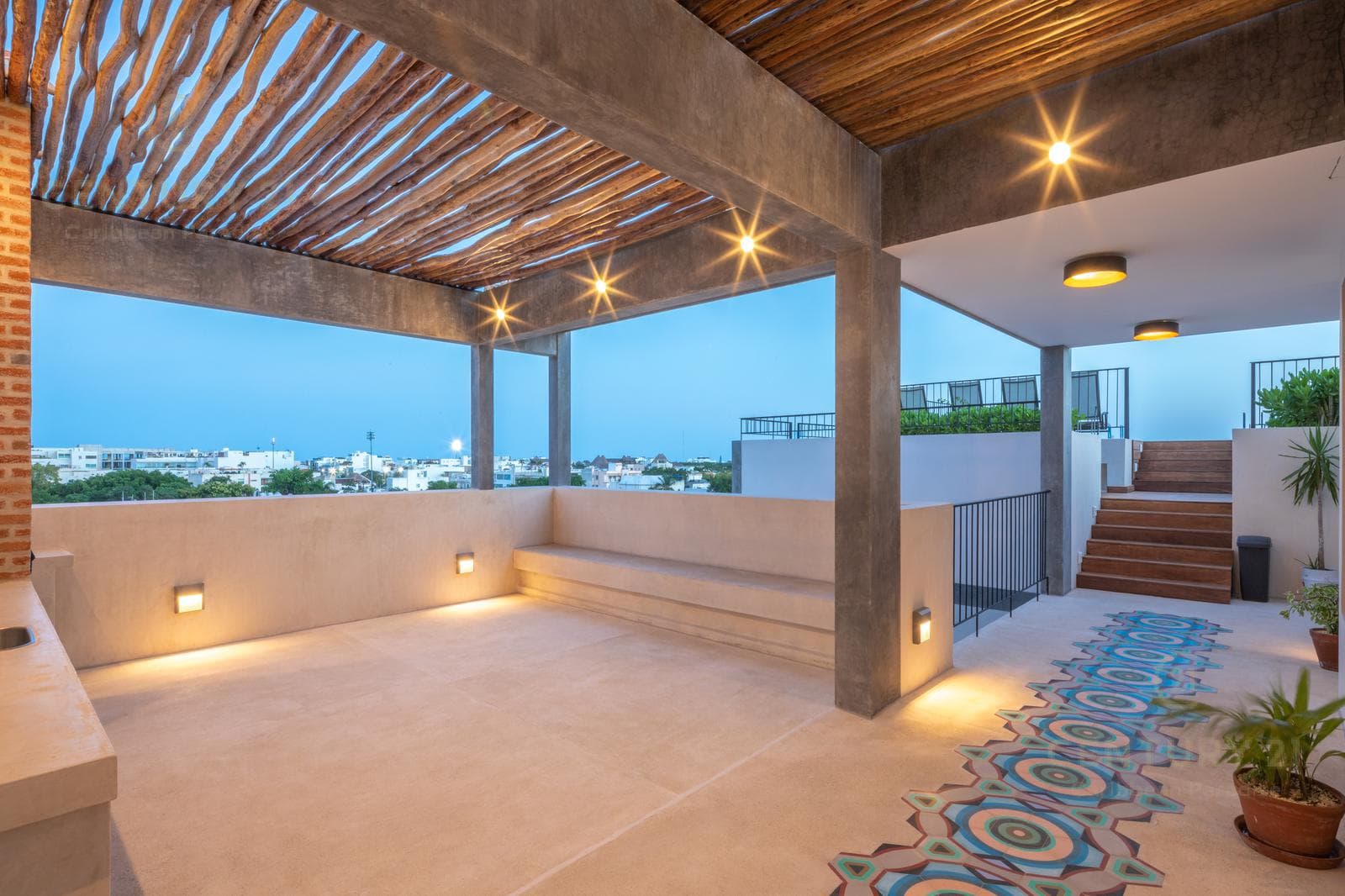 Bonito y elegante departamento 2 rec amueblado en Playa del Carmen Centro P3296