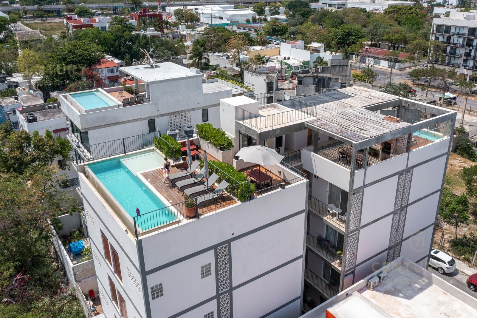 Bonito y elegante departamento 2 rec amueblado en Playa del Carmen Centro P3296