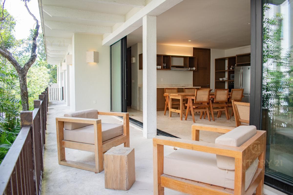 Espacioso departamento 2 rec en Aldea Zama Tulum P2119