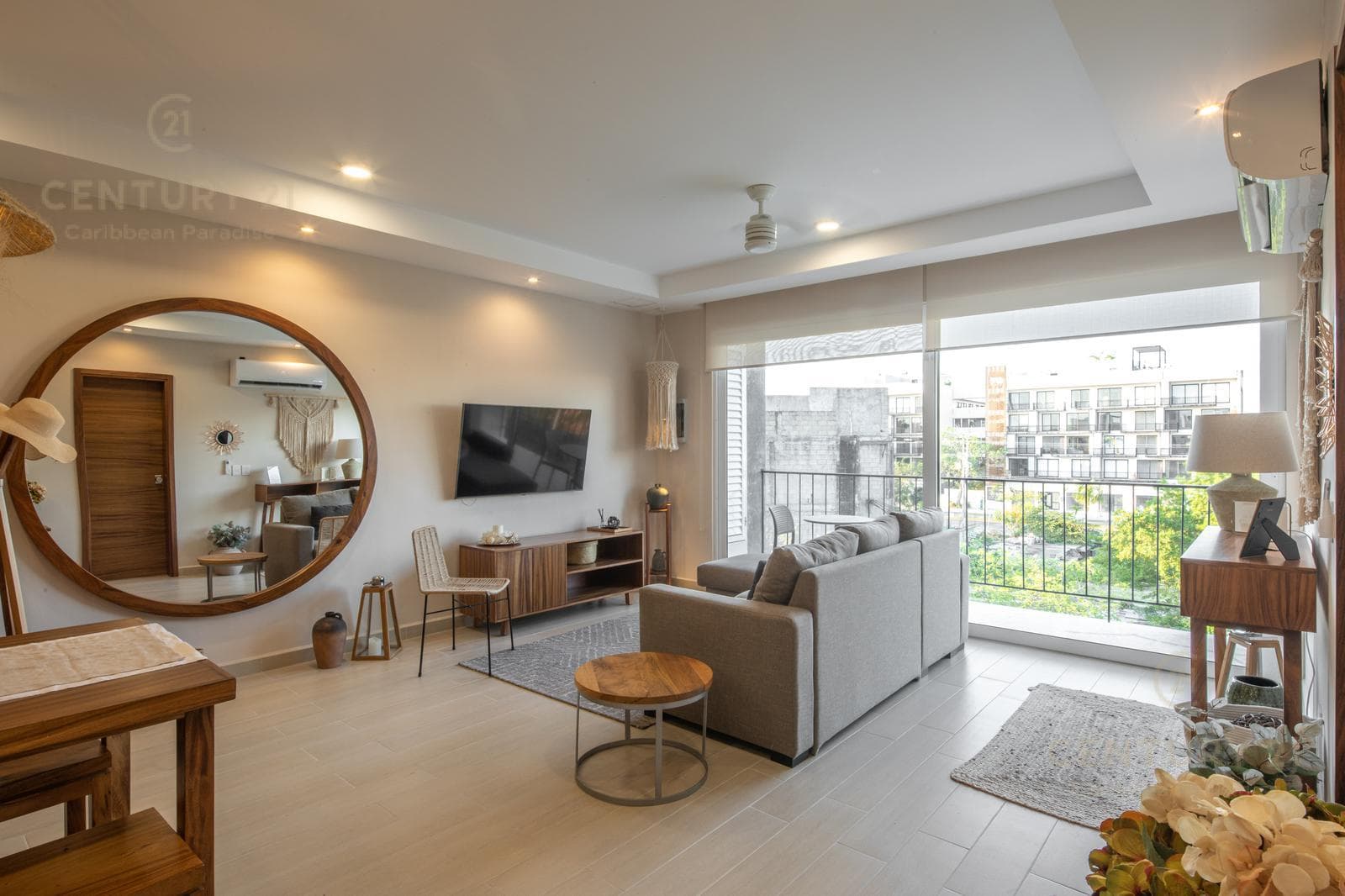 Bonito y elegante departamento 2 rec amueblado en Playa del Carmen Centro P3296