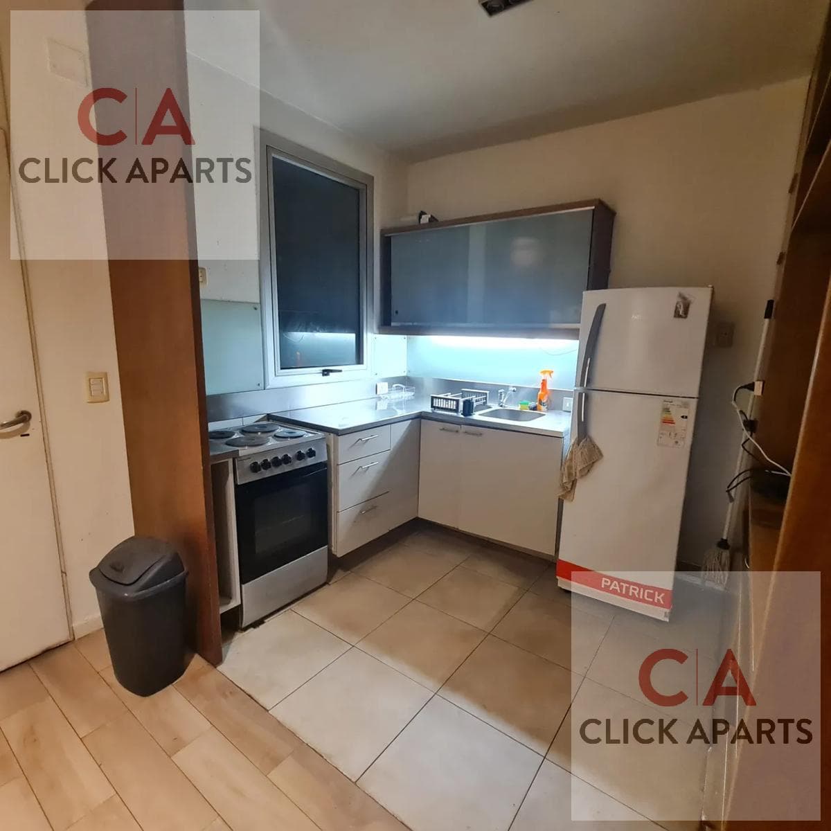 FOR RENT - 3-ROOM APARTMENT WITH BALCONY - GRILL - GARAGE - FULLY FURNISHED - PALERMO