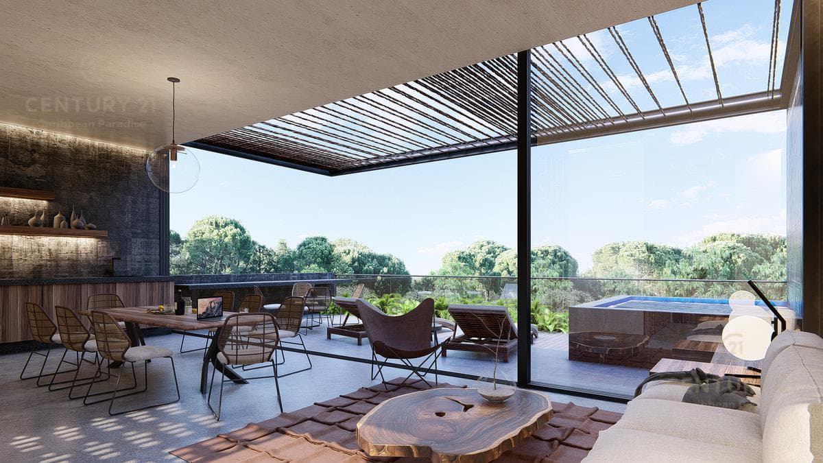 Penthouse de lujo 2 recamaras excelentes amenidades Tulum P2575