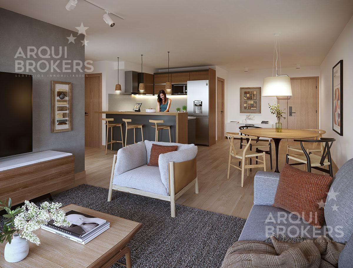 One-bedroom apartment for sale in Pocitos - 1306