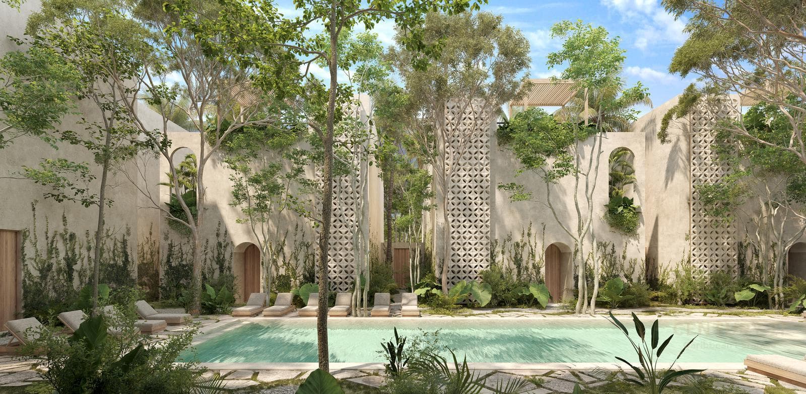 Departamento 2 rec en Venta en Lujoso Desarrollo en Tulum Región 8 Shanti P3992