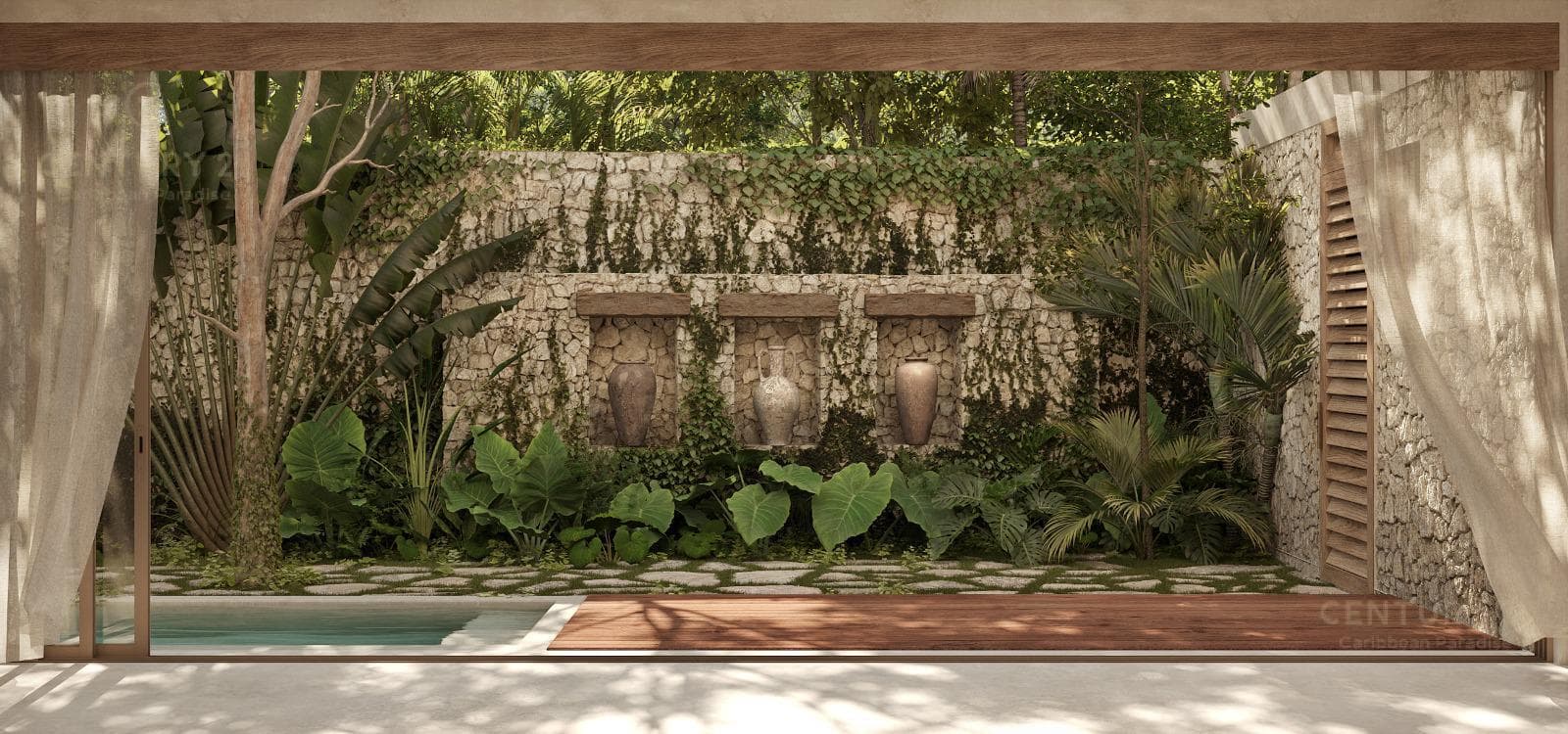 Hermosa Villa 3 rec en Venta en lujoso desarrollo en Tulum Región 8 Shanti P3991