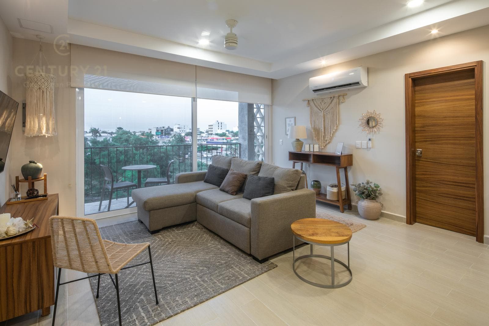 Bonito y elegante departamento 2 rec amueblado en Playa del Carmen Centro P3296