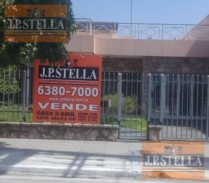 Casa 3 Amb c/ Garage - Lote 10x33 - 152 m² Cubiertos - S.Justo (Ctro)
