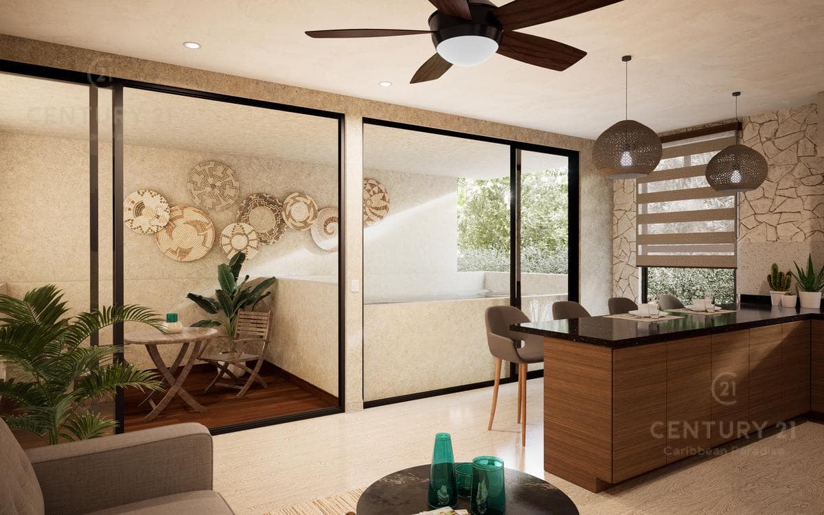 Increíbles Departamentos en Venta 1 o 2 hab en Region 8 Tulum P3927