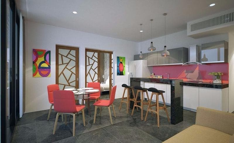 Beautiful 1-bedroom apartment for sale on 5th Avenue in Playa del Carmen P1979