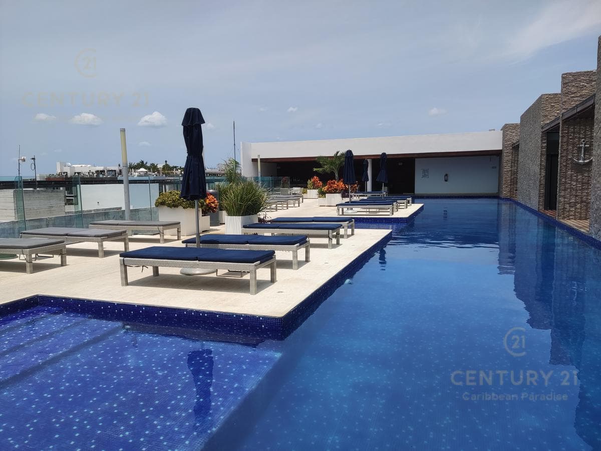 Departamento 1 Recámara en Venta con Vista al Mar | Cruz con Mar Playa del Carmen | P3348