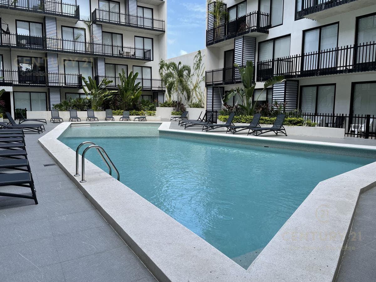 Unfurnished Studio for Rent at Urban Towers, Playa del Carmen, P3815